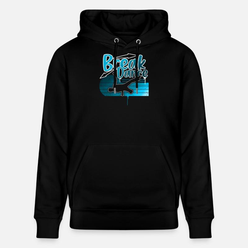 Breakdance - Stanley/Stella Unisex Bio-Hoodie CRUISER  - Schwarz