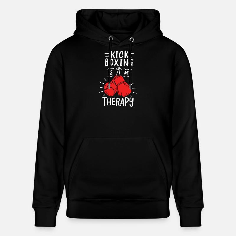 Kickboxen Kickboxer - Stanley/Stella Unisex Bio-Hoodie CRUISER  - Schwarz