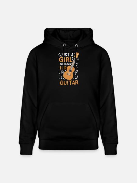 Guitar Guitarist Guitar player - Stanley/Stella CRUISER Unisex Organic Hoodie - black