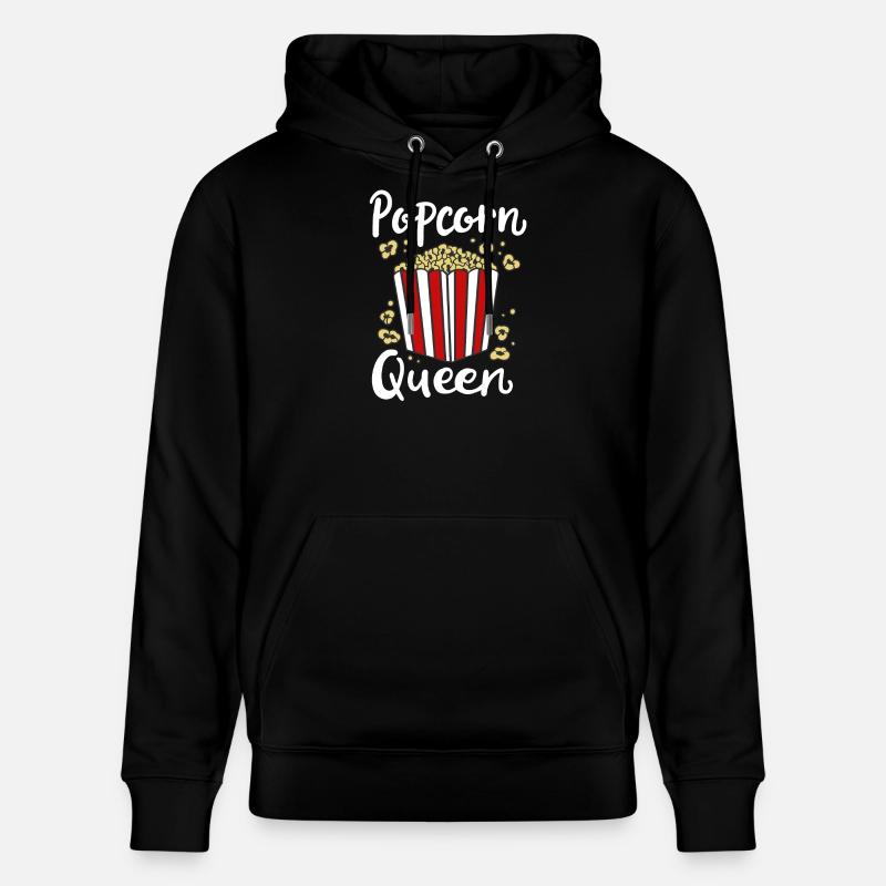 Pop-corn - Sweat à capuche bio CRUISER Stanley/Stella Unisexe - noir
