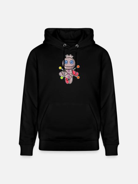 Vaudou doll - Sweat à capuche bio CRUISER Stanley/Stella Unisexe - noir