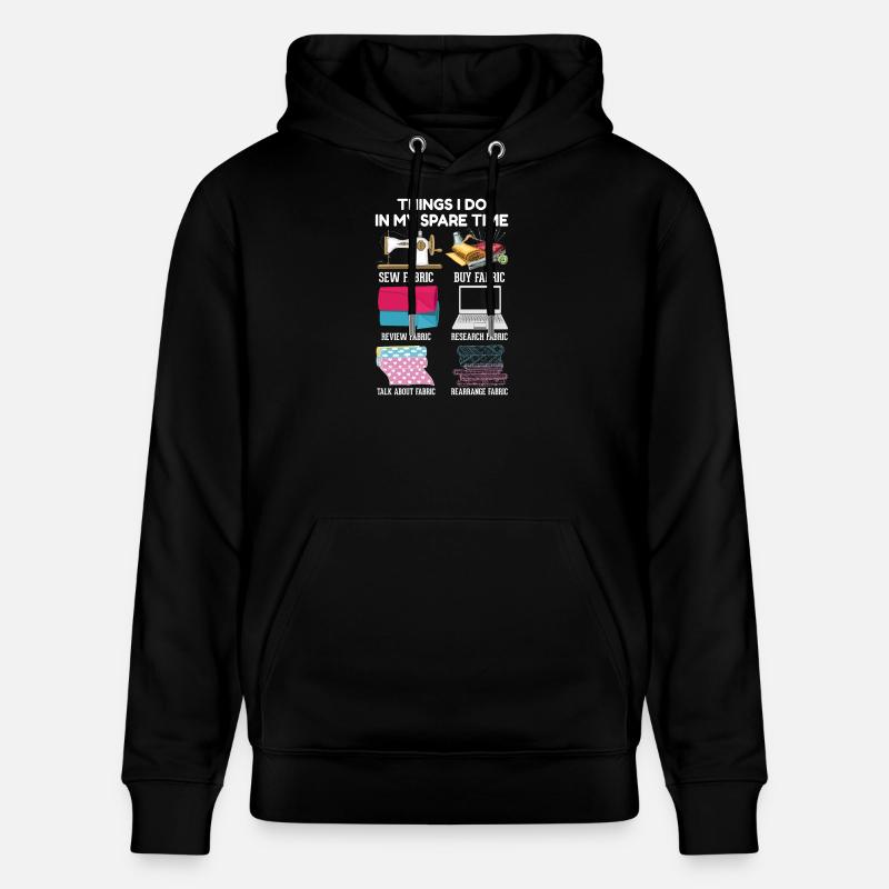 Couture - Sweat à capuche bio CRUISER Stanley/Stella Unisexe - noir