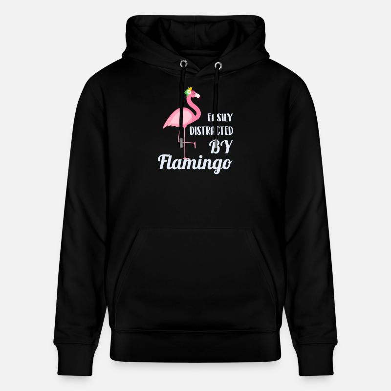 Flamingo - Sweat à capuche bio CRUISER Stanley/Stella Unisexe - noir