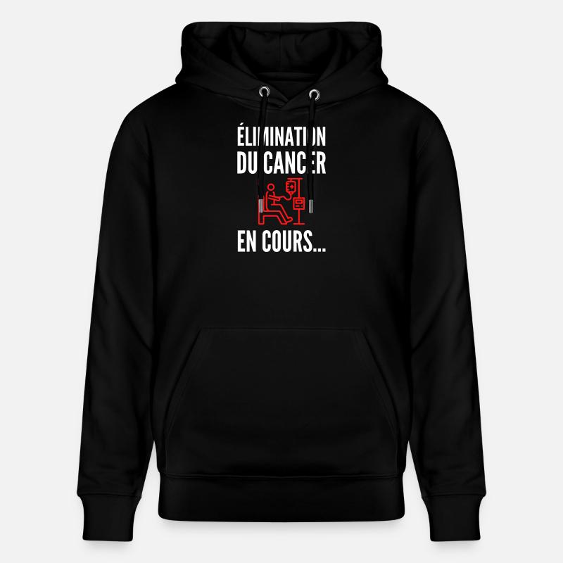 Élimination en cours – Avancer, simplement - Sweat à capuche bio CRUISER Stanley/Stella Unisexe - noir
