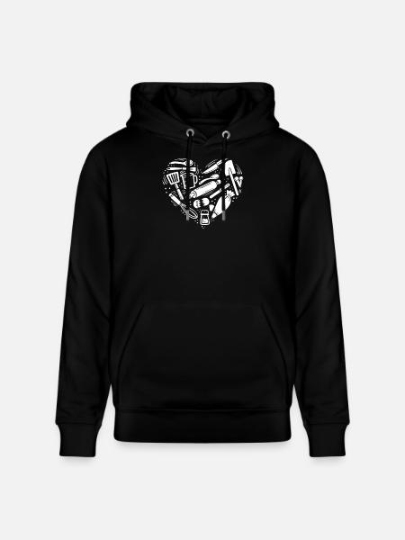 Backen Backutensilien - Stanley/Stella Unisex Bio-Hoodie CRUISER  - Schwarz