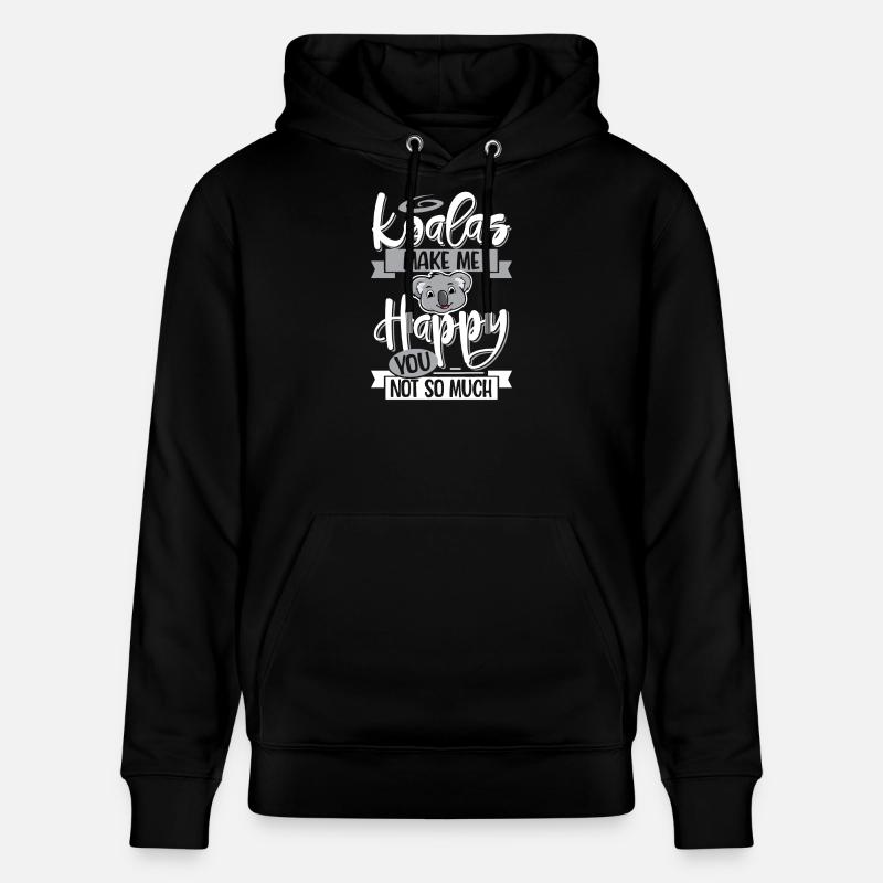 Koala - Sweat à capuche bio CRUISER Stanley/Stella Unisexe - noir