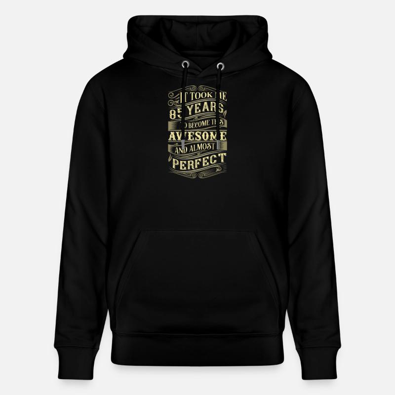85e anniversaire - Sweat à capuche bio CRUISER Stanley/Stella Unisexe - noir