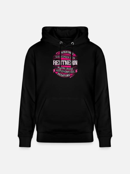 Rentnerin - Stanley/Stella Unisex Bio-Hoodie CRUISER  - Schwarz