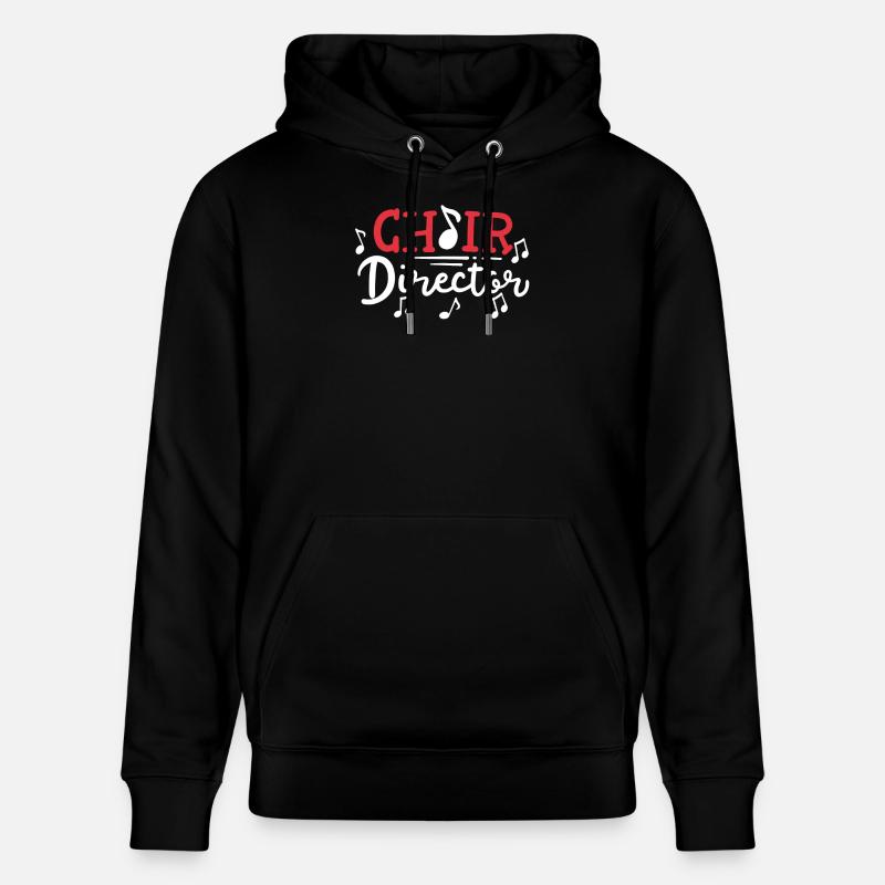 Chorleiter Dirigent - Stanley/Stella Unisex Bio-Hoodie CRUISER  - Schwarz