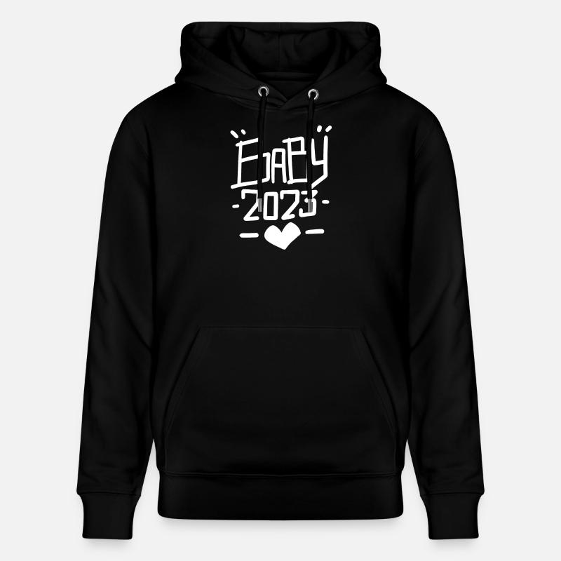 Bébé 2023 - Sweat à capuche bio CRUISER Stanley/Stella Unisexe - noir