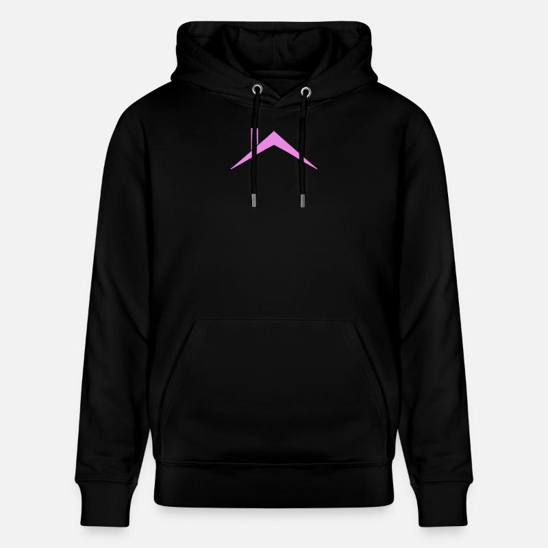 Couvreur de toit de maison - Sweat à capuche bio CRUISER Stanley/Stella Unisexe - noir
