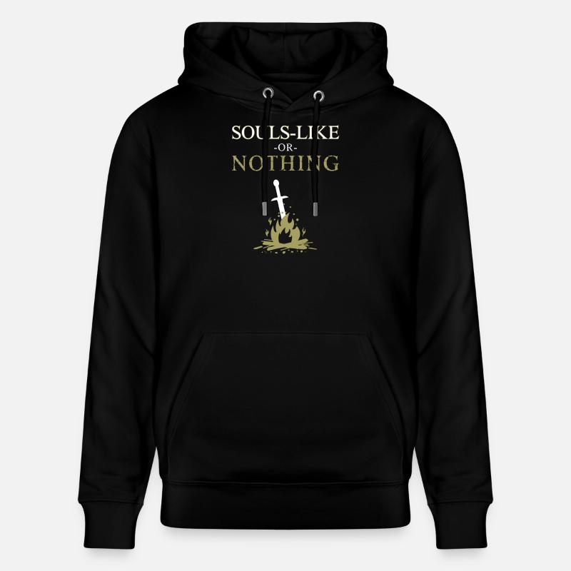 Seelen-Like oder nichts - Stanley/Stella Unisex Bio-Hoodie CRUISER  - Schwarz