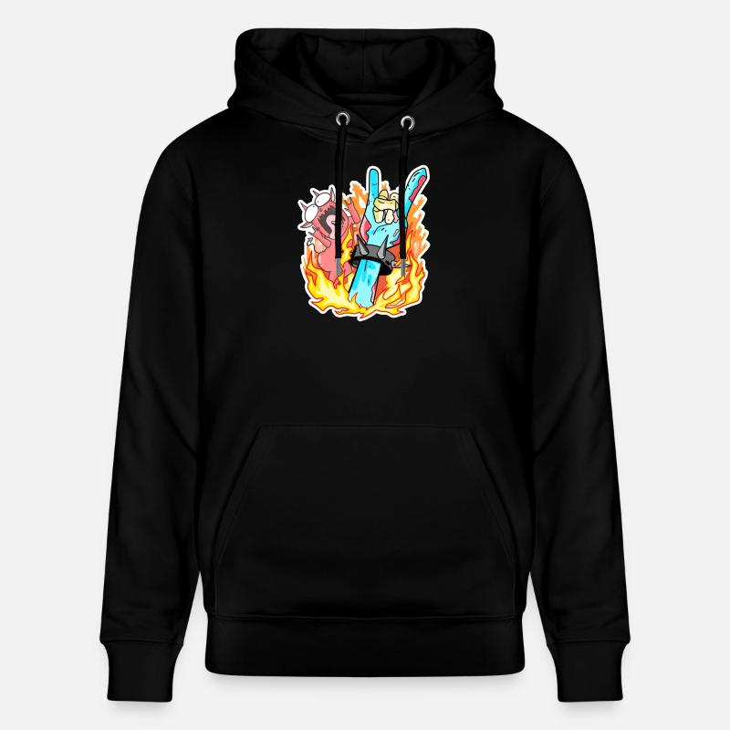 Zombie Hand Rocker - Sweat à capuche bio CRUISER Stanley/Stella Unisexe - noir