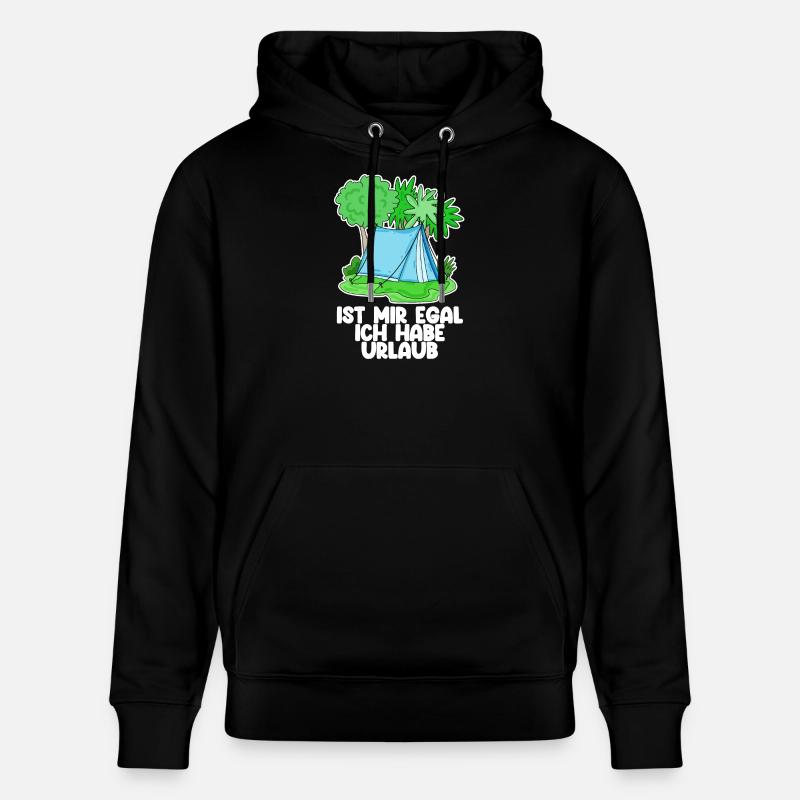 Urlaub - Stanley/Stella Unisex Bio-Hoodie CRUISER - Schwarz