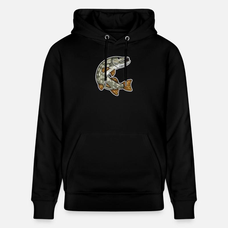 Brochet - Sweat à capuche bio CRUISER Stanley/Stella Unisexe - noir