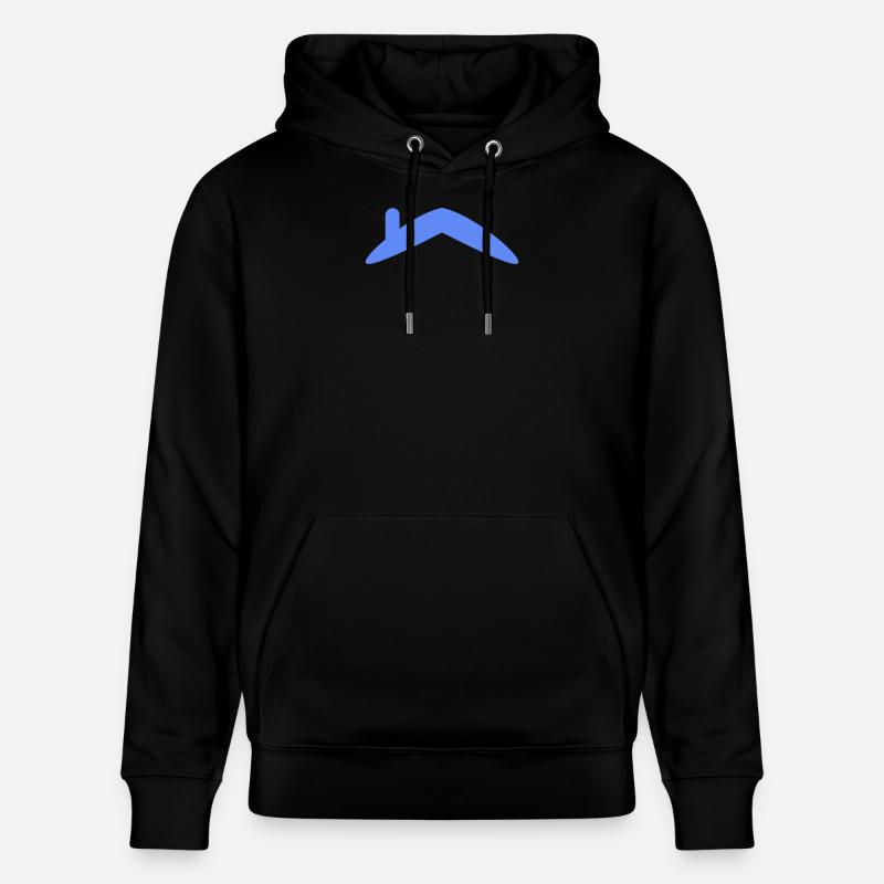 Toit de la maison - Sweat à capuche bio CRUISER Stanley/Stella Unisexe - noir