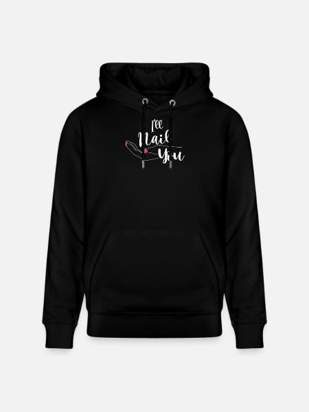 I'm going to nail you nail salon - Stanley/Stella CRUISER Unisex Organic Hoodie - black