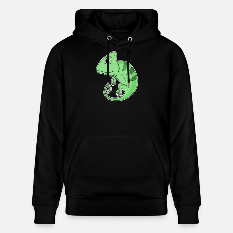 Chamäleons Chamäleon - Stanley/Stella Unisex Bio-Hoodie CRUISER  - Schwarz