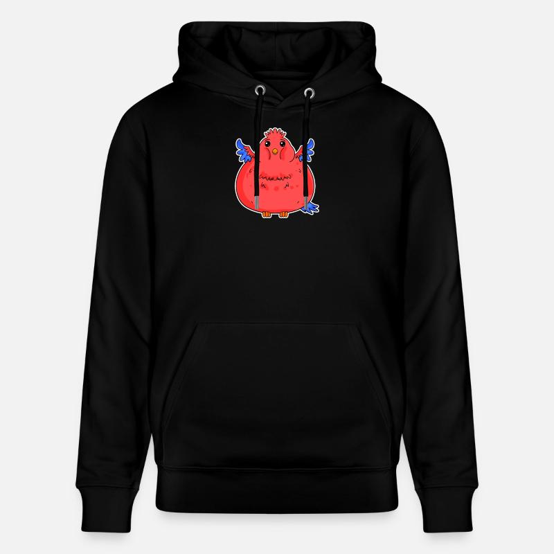 Grosse bite de perroquet drôle - Sweat à capuche bio CRUISER Stanley/Stella Unisexe - noir