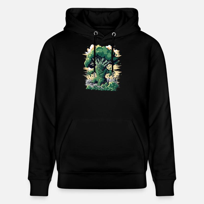 Brocoli géant Monster Brocoli - Sweat à capuche bio CRUISER Stanley/Stella Unisexe - noir