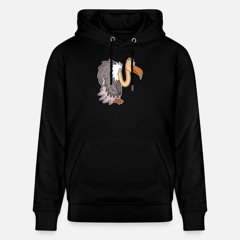 Vautour - Sweat à capuche bio CRUISER Stanley/Stella Unisexe - noir