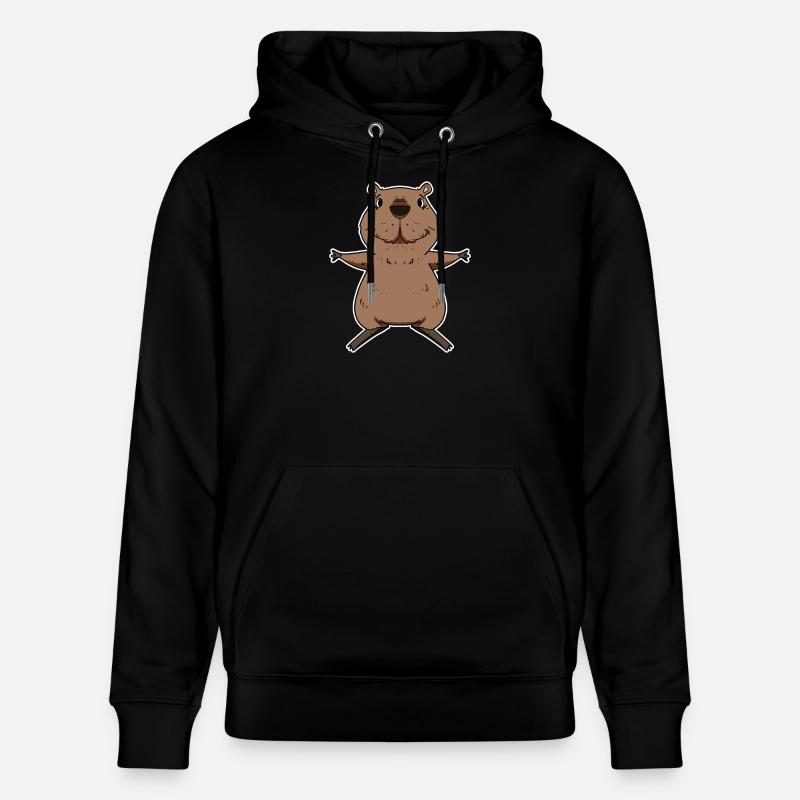 Capybara - Stanley/Stella Unisex Bio-Hoodie CRUISER  - Schwarz
