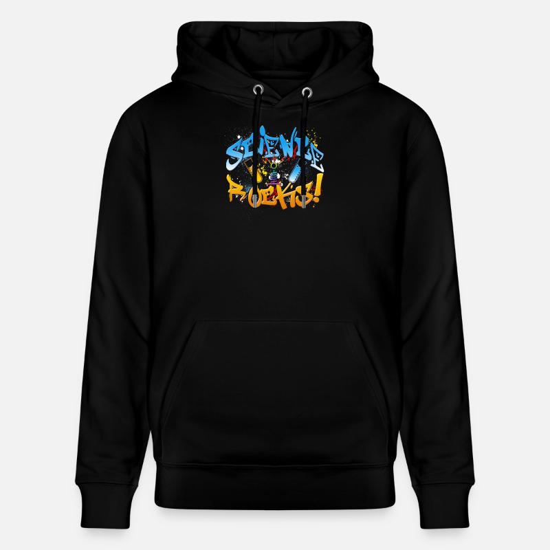 La science est géniale - Sweat à capuche bio CRUISER Stanley/Stella Unisexe - noir