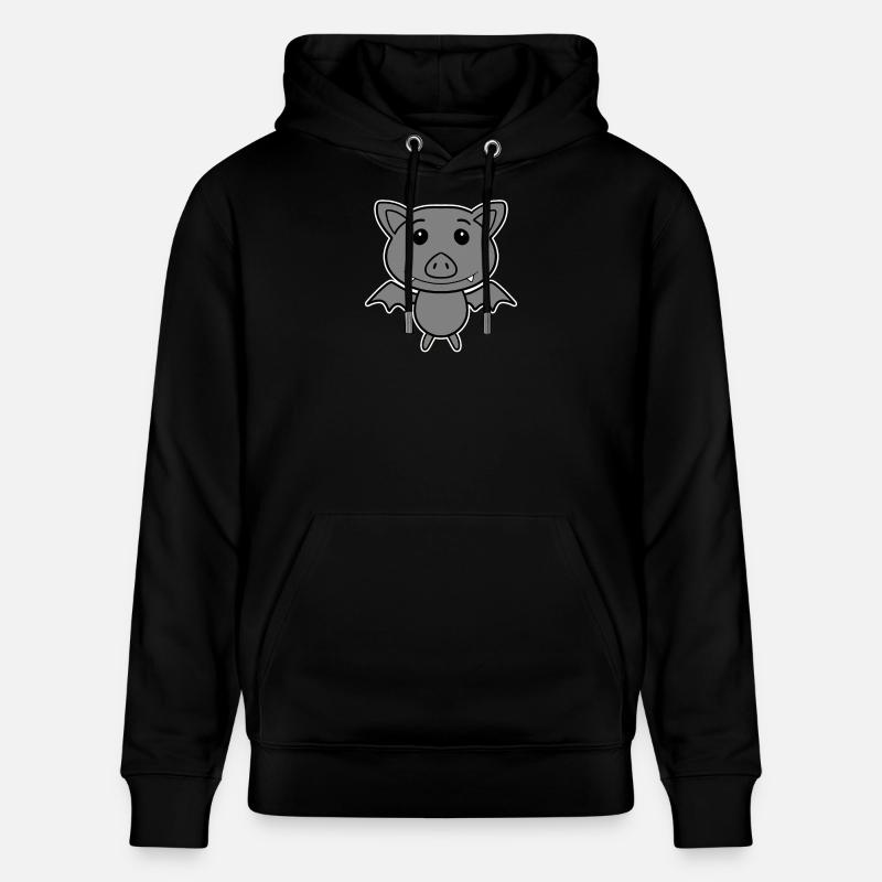 Chauve-souris - Sweat à capuche bio CRUISER Stanley/Stella Unisexe - noir