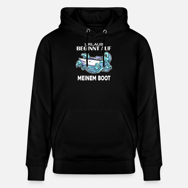 Boot - Stanley/Stella Unisex Bio-Hoodie CRUISER  - Schwarz