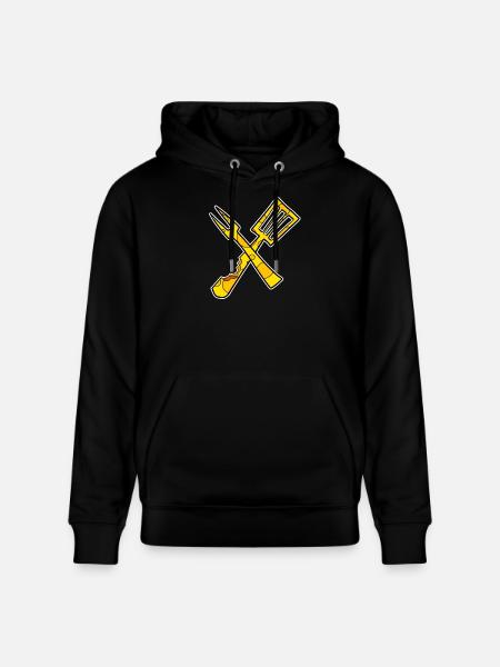 Chef Cooking Restaurant - Stanley/Stella CRUISER Unisex Organic Hoodie - black