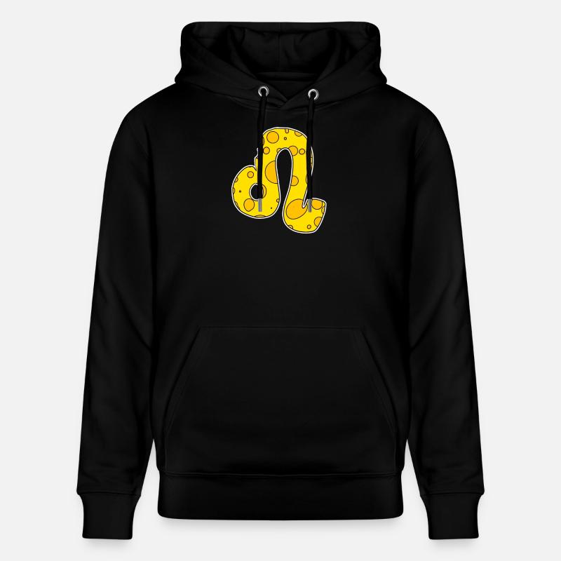 Signe du zodiaque Lion Symbole - Sweat à capuche bio CRUISER Stanley/Stella Unisexe - noir