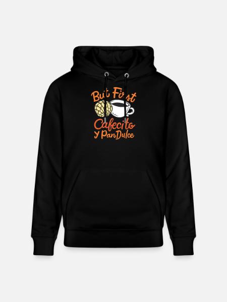 Conchas Cafecito Mexikaner Spanier - Stanley/Stella Unisex Bio-Hoodie CRUISER  - Schwarz