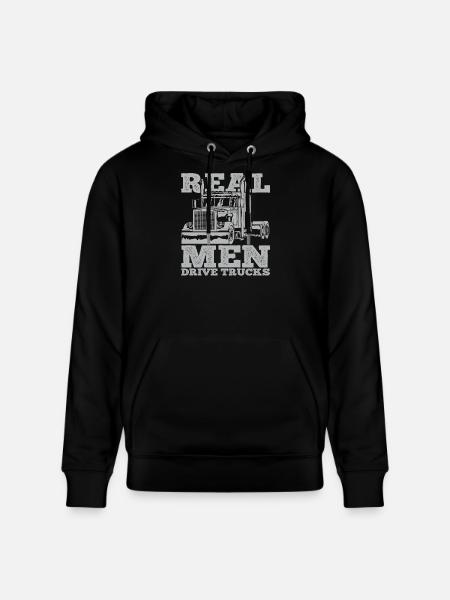 LKW Trucker - Stanley/Stella Unisex Bio-Hoodie CRUISER - Schwarz