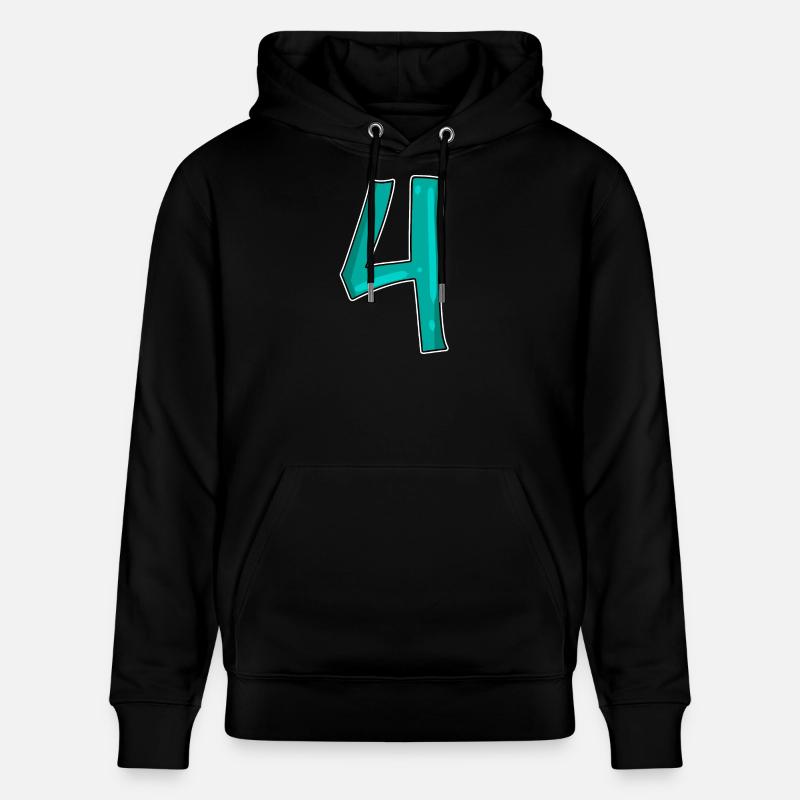 4 - Stanley/Stella Unisex Bio-Hoodie CRUISER  - Schwarz