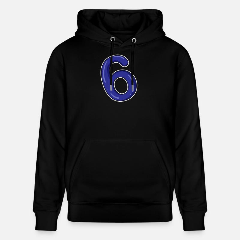 Numéro 6 Numéro Bleu - Sweat à capuche bio CRUISER Stanley/Stella Unisexe - noir