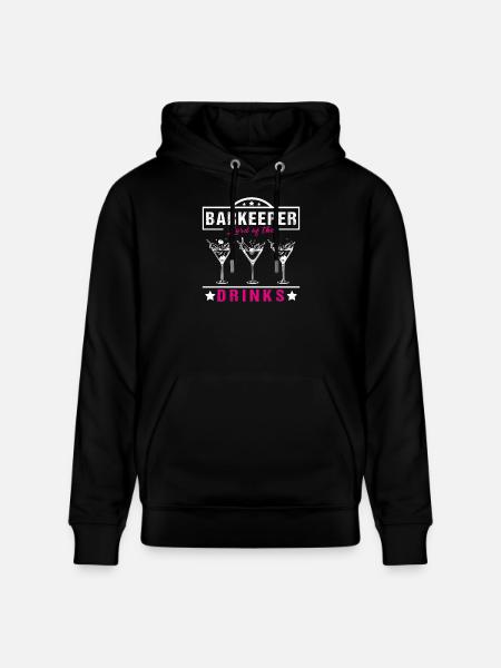 Barkeeper Lord - Stanley/Stella Unisex Bio-Hoodie CRUISER - Schwarz