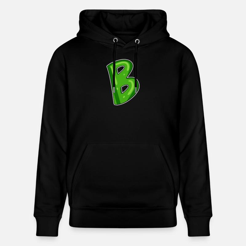 point B - point initial B - Sweat à capuche bio CRUISER Stanley/Stella Unisexe - noir
