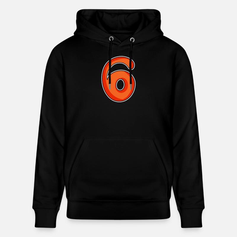 Numéro 6 Numéro - Sweat à capuche bio CRUISER Stanley/Stella Unisexe - noir