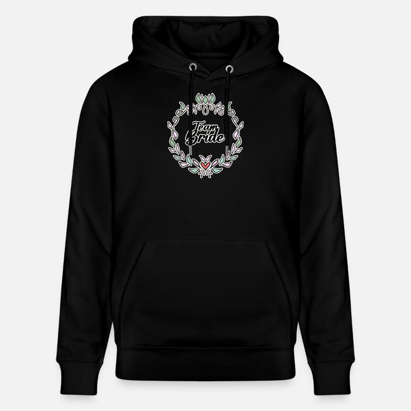 Équipe Bride - Sweat à capuche bio CRUISER Stanley/Stella Unisexe - noir