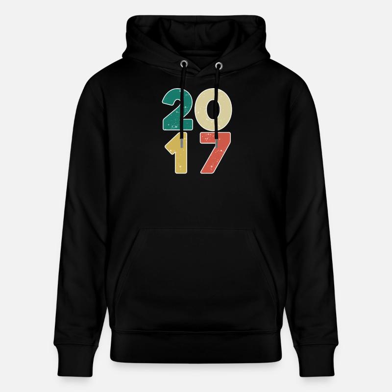 2017 - Année 2017 - Année 2017 - Sweat à capuche bio CRUISER Stanley/Stella Unisexe - noir