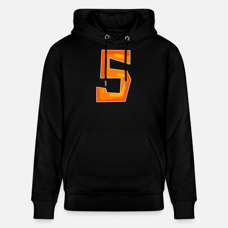 5 Orange - Sweat à capuche bio CRUISER Stanley/Stella Unisexe - noir