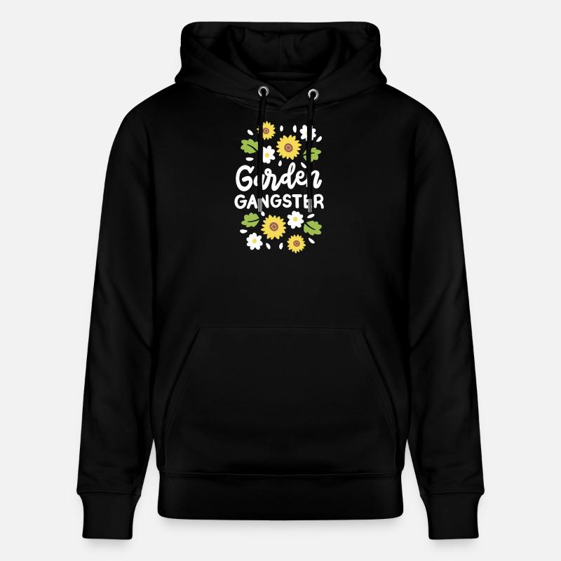 Garten Gartenarbeit - Stanley/Stella Unisex Bio-Hoodie CRUISER  - Schwarz