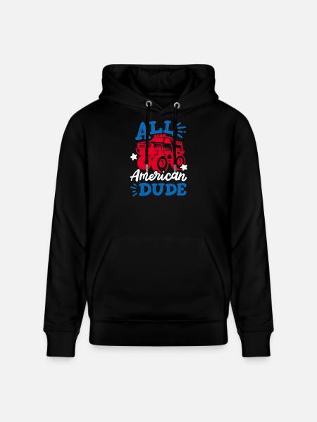 Monster Truck - Stanley/Stella Unisex Bio-Hoodie CRUISER - Schwarz