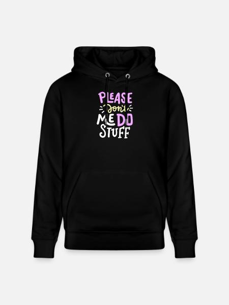 sarkastischer Humor Sarkasmus - Stanley/Stella Unisex Bio-Hoodie CRUISER  - Schwarz