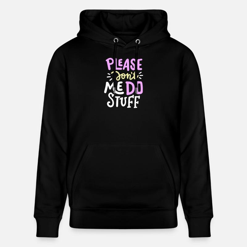 sarkastischer Humor Sarkasmus - Stanley/Stella Unisex Bio-Hoodie CRUISER  - Schwarz