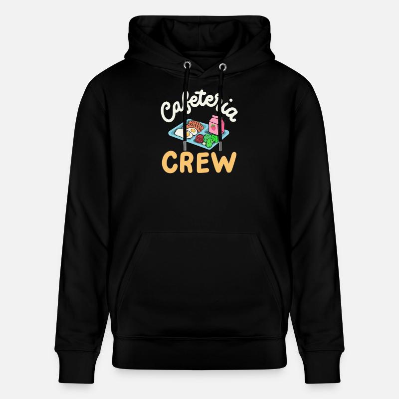 Cafeteria-Crew Schulkantine - Stanley/Stella Unisex Bio-Hoodie CRUISER  - Schwarz