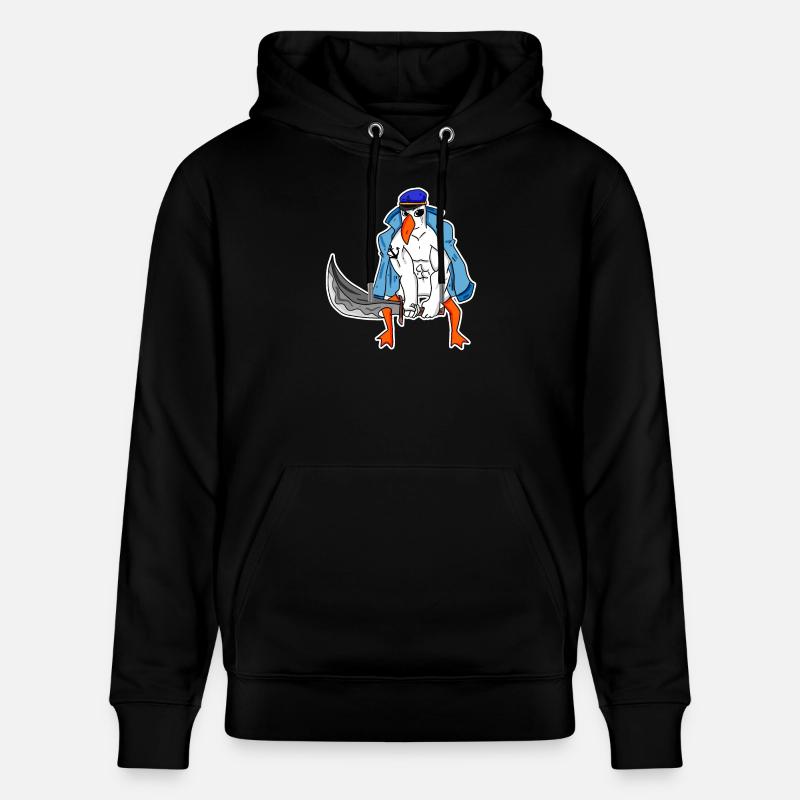 Muscles de la mouette - Sweat à capuche bio CRUISER Stanley/Stella Unisexe - noir