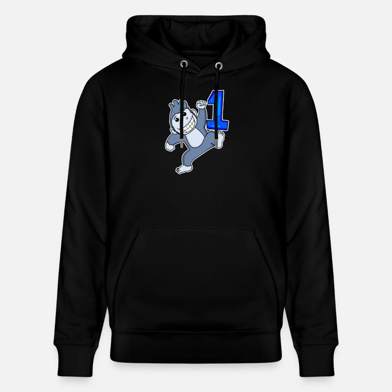 Numéro 1 Numéro Un - Sweat à capuche bio CRUISER Stanley/Stella Unisexe - noir