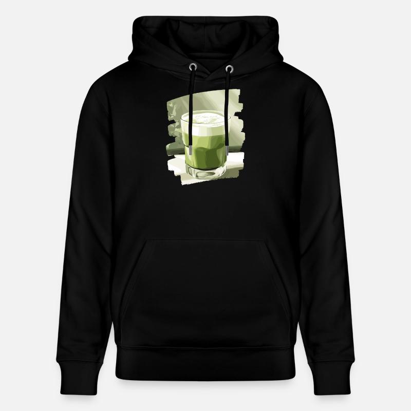 Matcha Latte Lover Thé vert - Sweat à capuche bio CRUISER Stanley/Stella Unisexe - noir