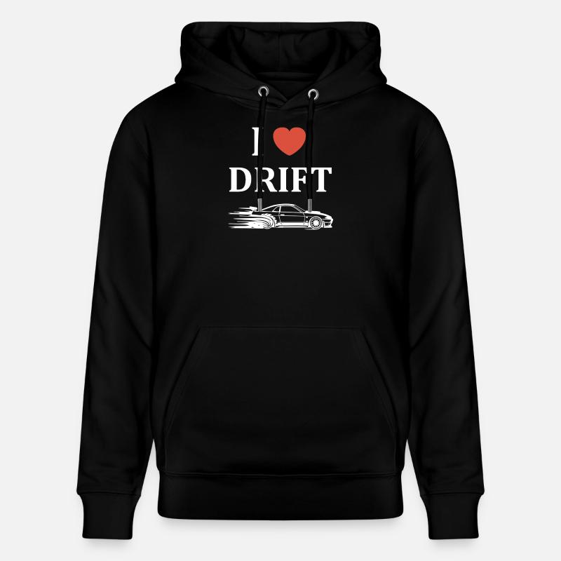Drift Passion Autodesign - Stanley/Stella Unisex Bio-Hoodie CRUISER  - Schwarz